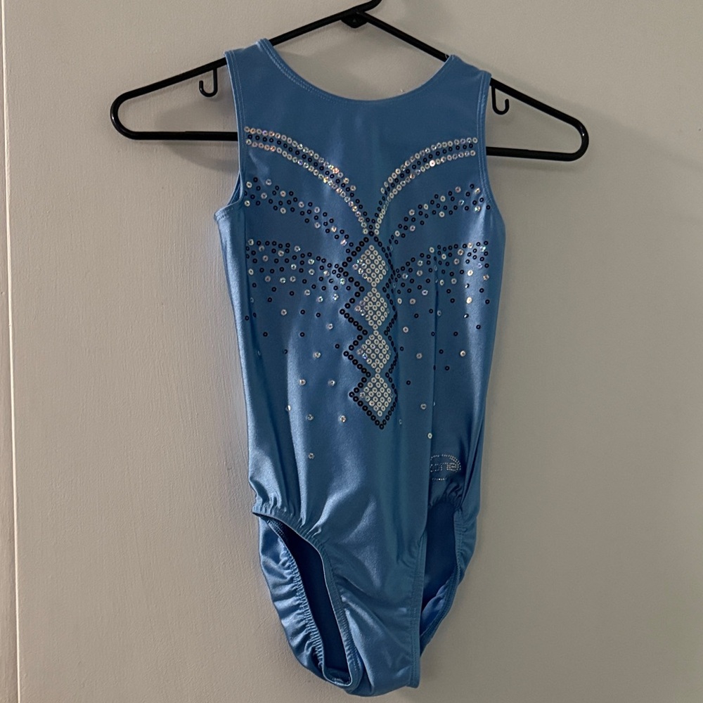 Ozone blue leotard